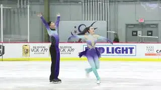 Isabella Chang & Ken Chen&nbsp;| Novice Free Dance | 2026 Pacific Coast Sectional Ice Dance Final