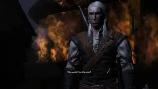 Killing the UNDEAD DEMON hounds & Human MONSTERS / Boss Fight [Witcher 1]