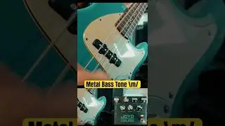Heavy Metal Bass Tone - SansAmp Clone - Joyo Tidal Wave #metalbass #thrashmetal #basspedals #bass