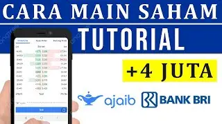 Tutorial Cara Main Saham Pemula Untung 4 Juta di Aplikasi Ajaib
