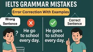 IELTS Writing Grammar Mistakes | Corrections & Hindi Translation | IELTS Grammar Lessons