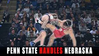 Penn State Handles Nebraska - Dual Recap