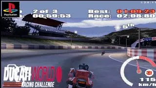 Ducati World : Racing Challenge _ PS1 HD Gameplay ( Duck station )