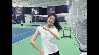 Why is this so popular recently #Tennis #Jia Nailiang#Li Xiaolu#It s your gesture dance th