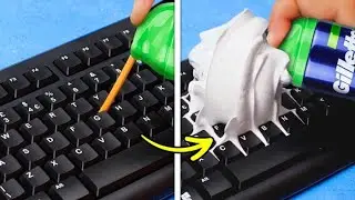 33 ASTUCES UTILES POUR TOUS LES JOURS || Idées De Génie Pour Le Ménage, Avec Colle Chaude Et Slime