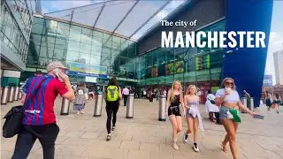 The Most BEAUTIFUL City in England (Manchester Walk Tour)