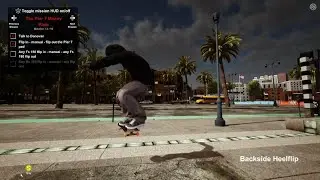 Session: Skate Sim - The Pier 7 Manny Pads - Manual Catch Mode ON