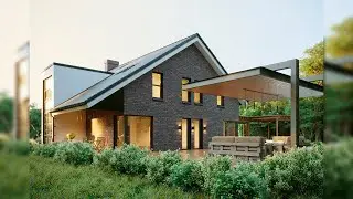 Timelapse. Modeling and Rendering of Cottage