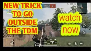 How To Go Outside TDM Warehouse ? Only 0.5% People know this Tricks In Pubg Mobile!