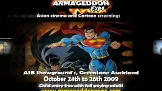 Armageddon Expo 2009 Auckland 30 second TV Advert