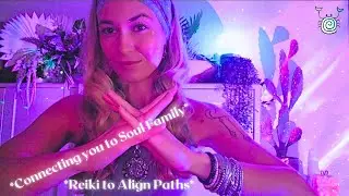 ASMR Reiki Soul Family Connection: Attract Like-Minded Souls | Crystal Healing for Energy Alignment
