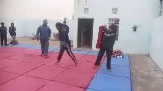 #Taekwondo #back #Kick #practice 