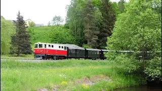Waldviertelbahn N&Ouml;VOG V5 Gm&uuml;nd - Litschau - Gm&uuml;nd - Gro&szlig; Gerungs - Gm&uuml;nd 25. 5. 2022