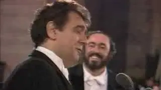 pavarotti & carreras &  p. domigo- cielito lindo - roma 1990