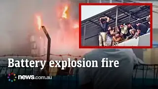Deadly fire breaks out at multi-story building in Indonesia's Jakarta
