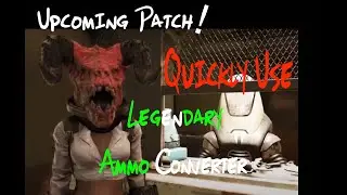 UPCOMING PATCH & QUICKLY use Legendary AMMO CONVERTER review for Fallout 76 how to use & fixes in
