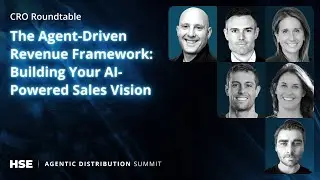 CRO Roundtable &mdash; The Agent Driven Revenue Framework Building Your AI Powered Sales Vision