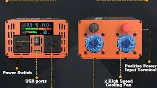 3000 Watts of Pure Power 💥 Car/Home Inverter Review + Stress Test!