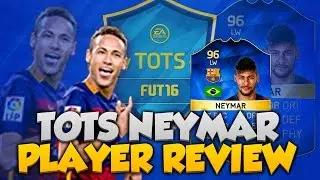 96 TOTS NEYMAR!! - PLAYER REVIEW - FIFA 16 ULTIMATE TEAM