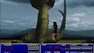 FFVII - Level 7 Tifa vs Midgar Zolom (NIIENA)