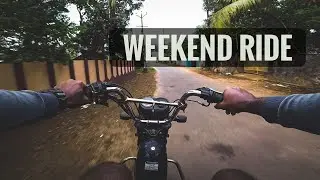 POV: Morning ride on a TVS XL Super HD