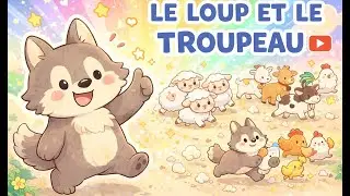 🐺✨ Le Loup et les Troupeaux | Histoire douce et rigolote pour enfants
