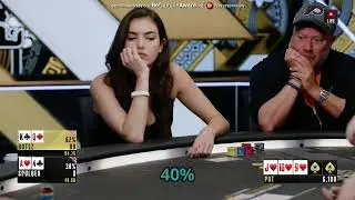 I had an insane flop in a $25K buy-in PokerStars event!