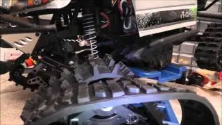 Axial Scx10 with Rc4wd Predator (Sand Blaster Replacement Rubber Tracks)