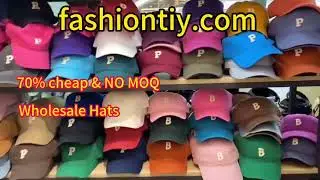 Best Market To Buy Hats Wholesale in USA | 70% Cheap Wholesale Sunhats, Baseball Caps for Boutiques