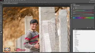 Pro Orange Color Grading Effect in Photoshop
