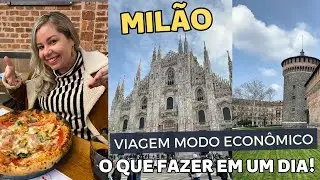 MILÃO EM UM DIA, GASTANDO POUCO!