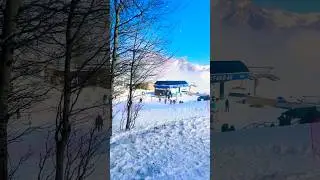 Baku Trip #baku #azerbaijan #snow #mountains #snow #winter #hillstation #trending #viralvideo #sky