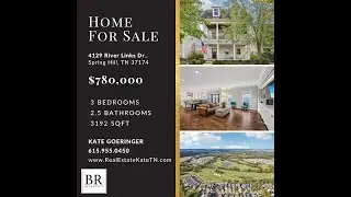 Inside a Stunning Golf Course Home in Spring Hill, TN - 4129 River Links Dr., Towhee Golf Club