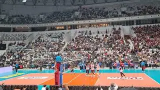 Pukulan Megawati ini mengecoh lawan||Grand Final Proliga BIN Vs Electric PLN