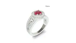 Bague de fian&ccedil;ailles sur mesure et personnalis&eacute;e