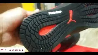 Puma Fuse Training Shoes (Black Red)