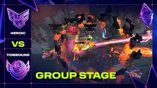 HEROIC vs TIDEBOUND - Official Highlights - BLAST Slam V Dota 2