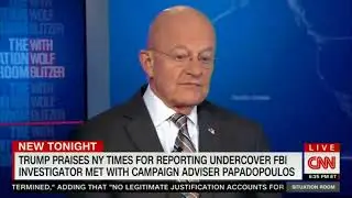 WATCH: Obama spy chief James Clapper admits they spied on Trump