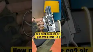 How much does co2 air gun cost in india 🇮🇳? #danwesson #airguninindia #co2airgun #shortsfeed