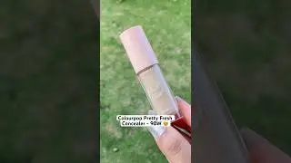 Colourpop Pretty Fresh Concealer 90W 😍 #colourpop #concealer #concealers #swatches #shortsfeed