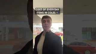 HOW MUCH DO EVERYDAY ITEMS COST IN COLES 🇦🇺