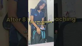 Routine after 8 HRS of COACHING 🥲💗 *hectic* neet aspirant🎐 #minivlog #fyp #neet #coaching #grwm