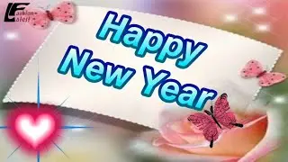 New year greetings,  Happy New Year, Green screen Video for kinemaster app