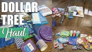 Huge $60 Dollar Tree Haul | Fortnite Birthday DIY, Gifts & More!