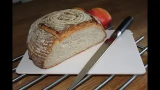 Bauernbrot ohne Sauerteig - Roggenmischbrot mit Hefe - Rustikales Bauernbrot