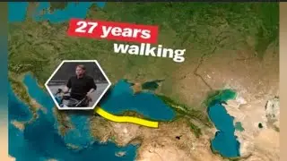 27 Years to Walk Around the WorldTheLongest Distance in History | discover x 