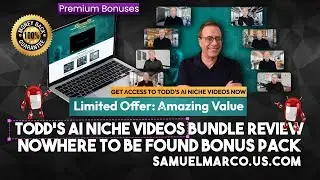Todd's AI Niche Videos Bundle Review + Premium Bonuses