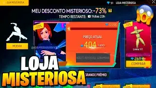 ITENS LOJA MISTERIOSA NOBARA, EVENTO NOVO PUNHO, GELO GR&Aacute;TIS, NOVOS EMOTES, NOVIDADES FREE FIRE