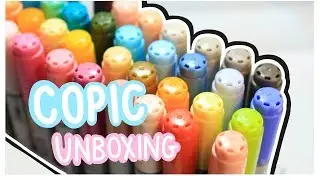 Распаковка маркеров Copic! | Набор Copic Ciao 72B