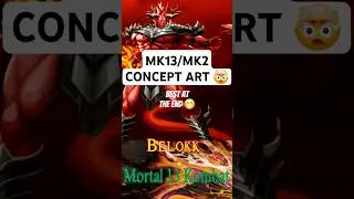 Belokk MK13 - MK2 Concept Art #Shorts #MK13 #MK2  #HolyVenom #MortalKombat13 #MortalKombat2